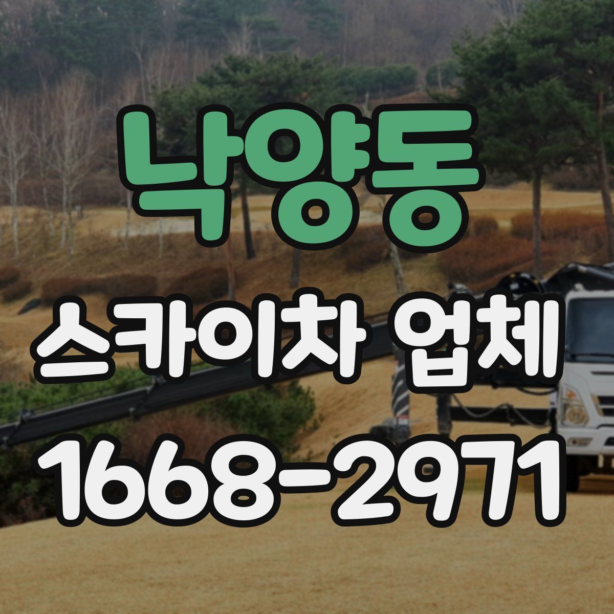낙양동 스카이차 업체