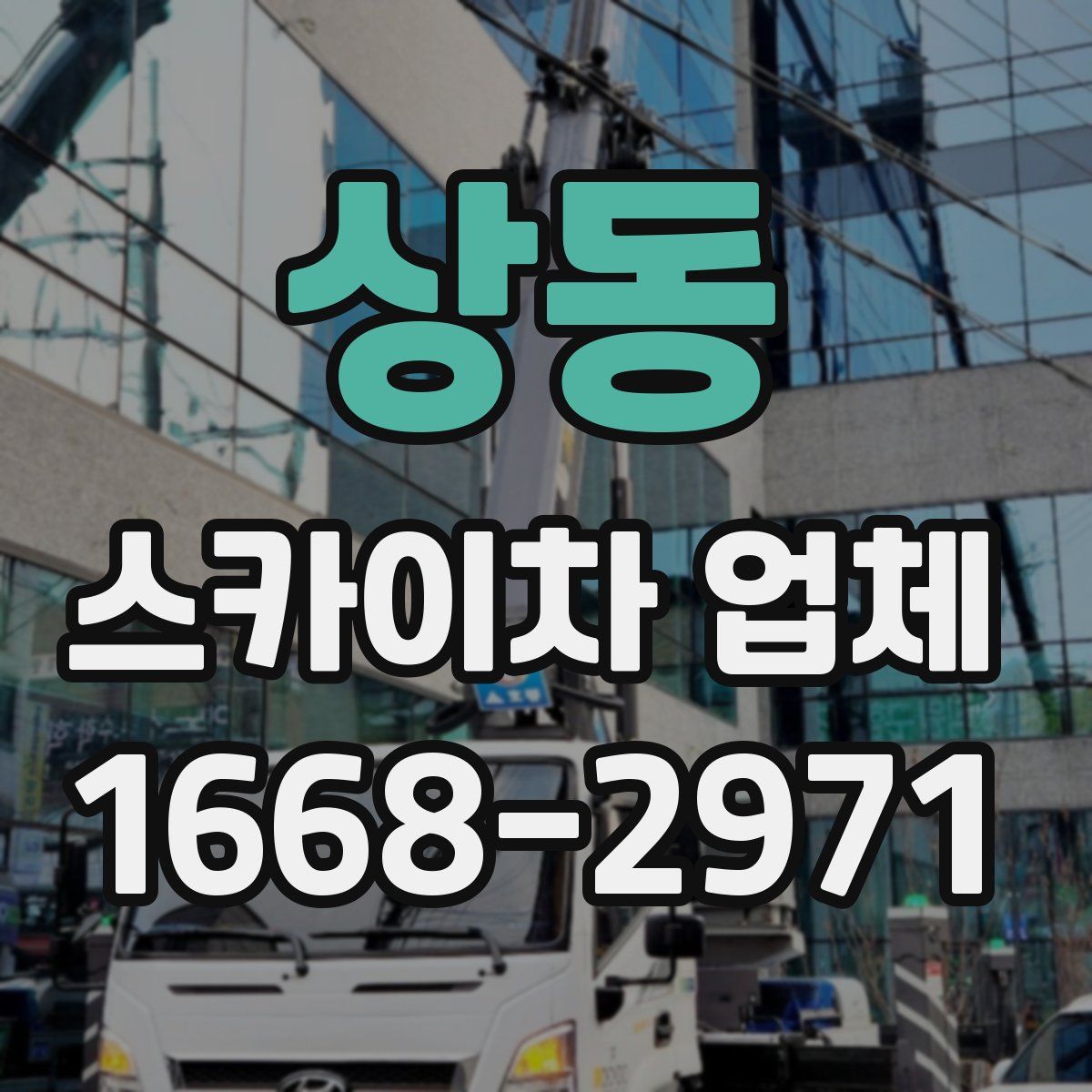 상동 스카이차 업체