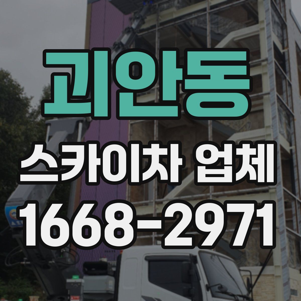 괴안동 스카이차 업체