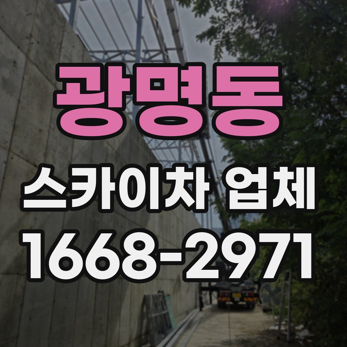 광명동 스카이차 업체