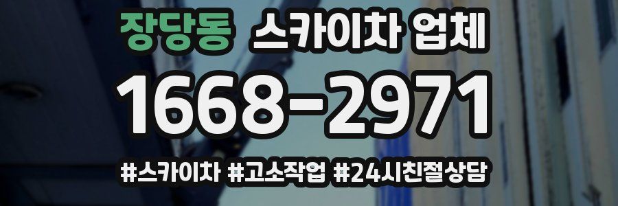 장당동 스카이차 업체