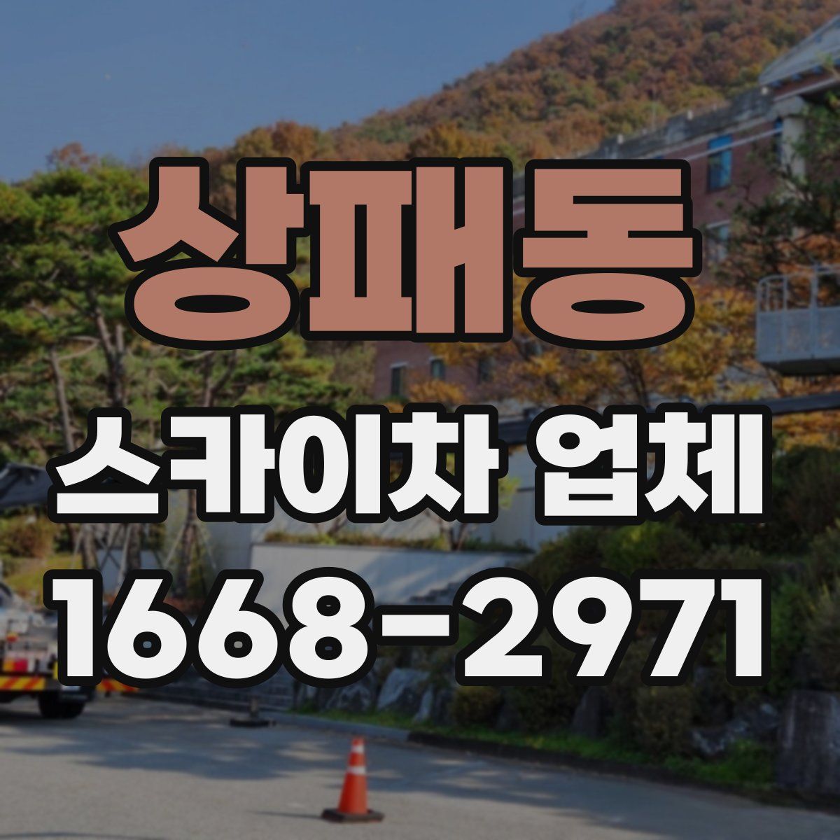 상패동 스카이차 업체