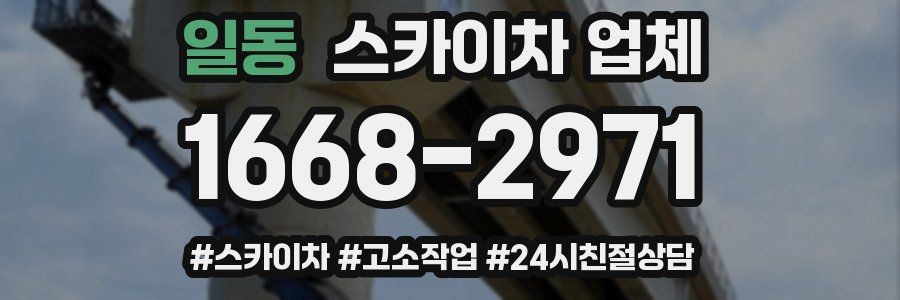 일동 스카이차 업체