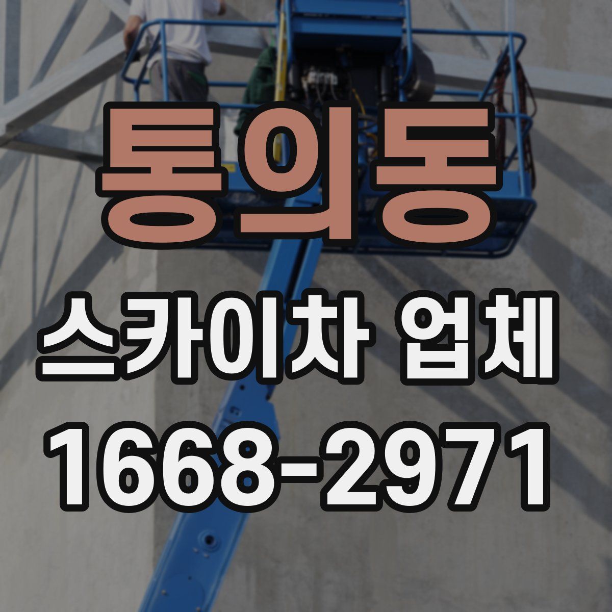 통의동 스카이차 업체