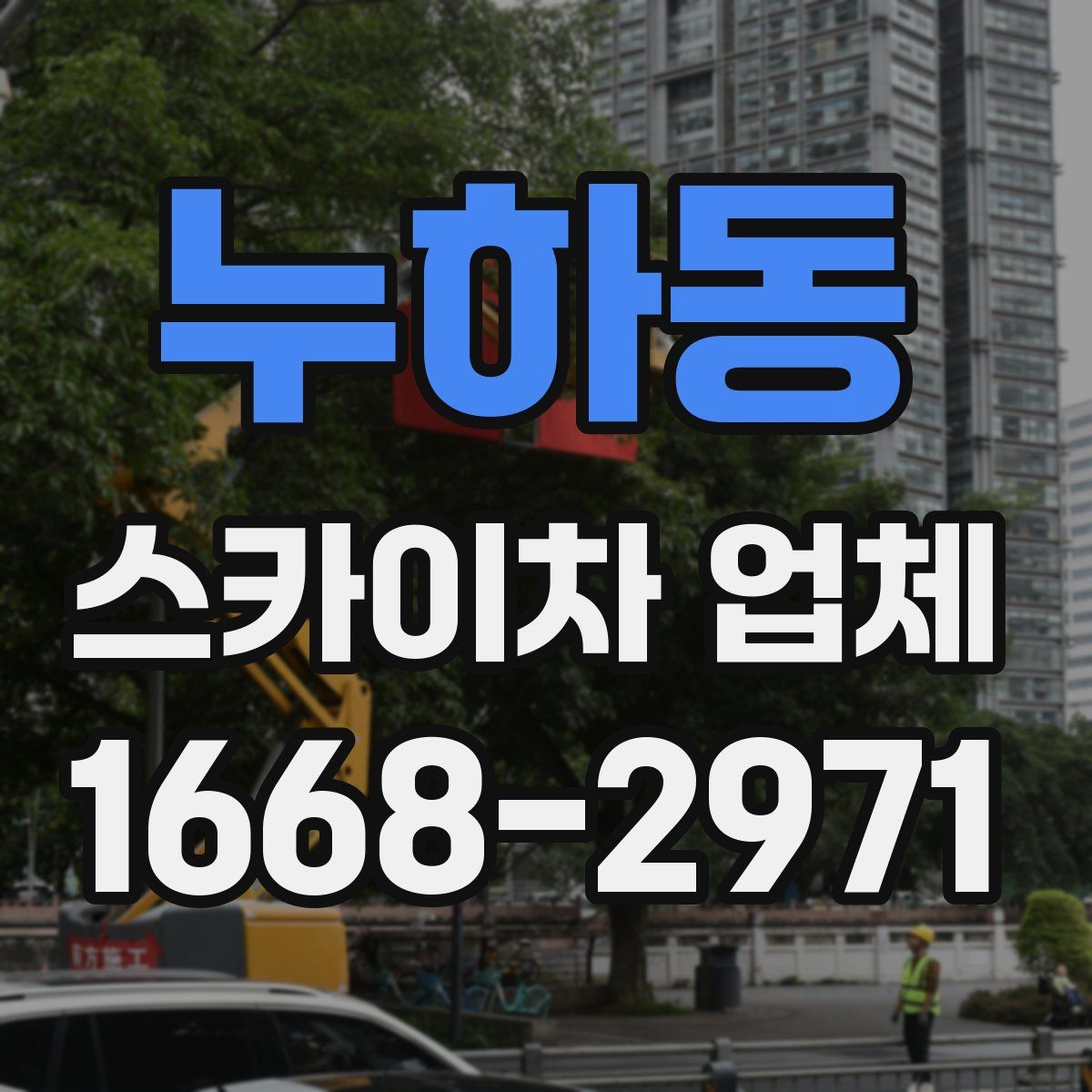 누하동 스카이차 업체