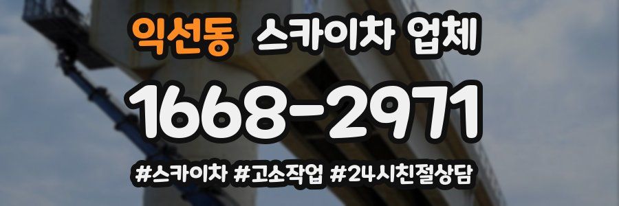 익선동 스카이차 업체