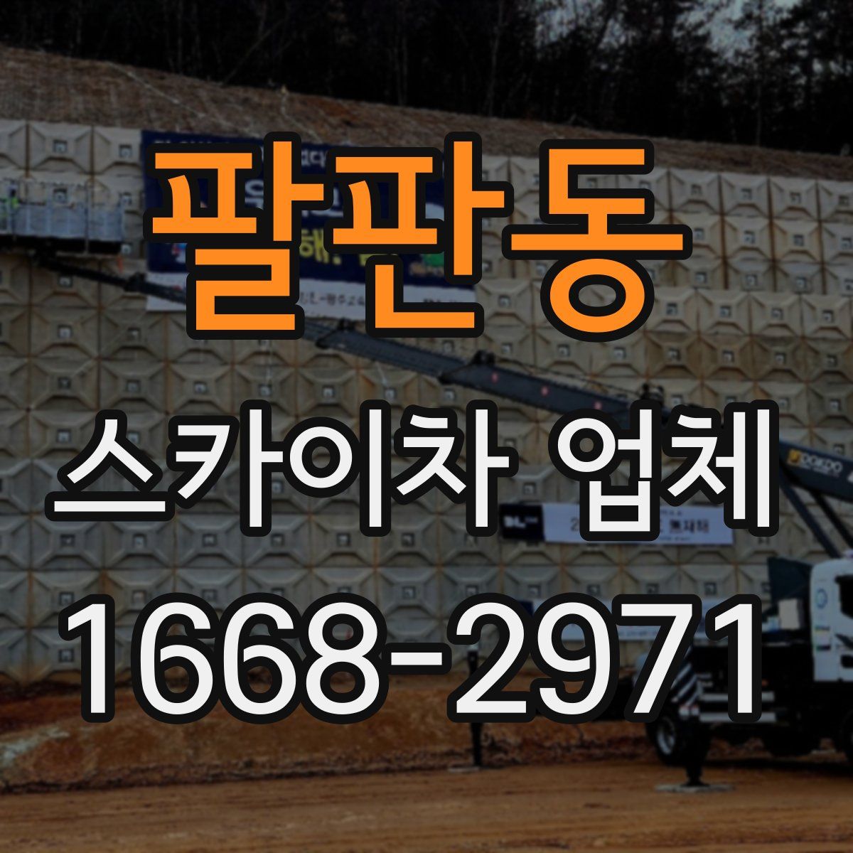 팔판동 스카이차 업체