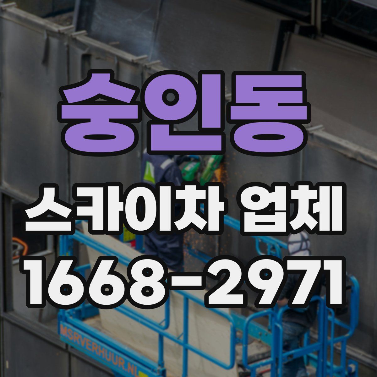 숭인동 스카이차 업체
