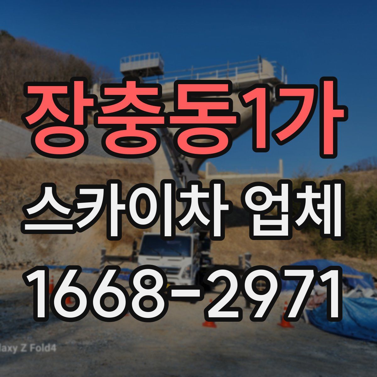 장충동1가 스카이차 업체