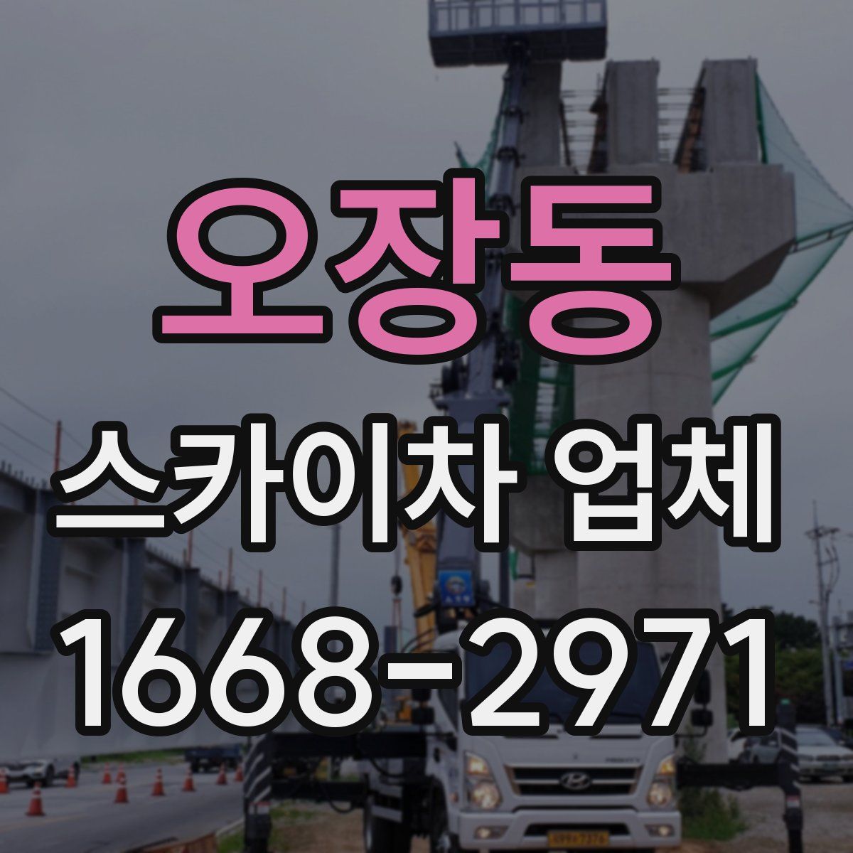 오장동 스카이차 업체