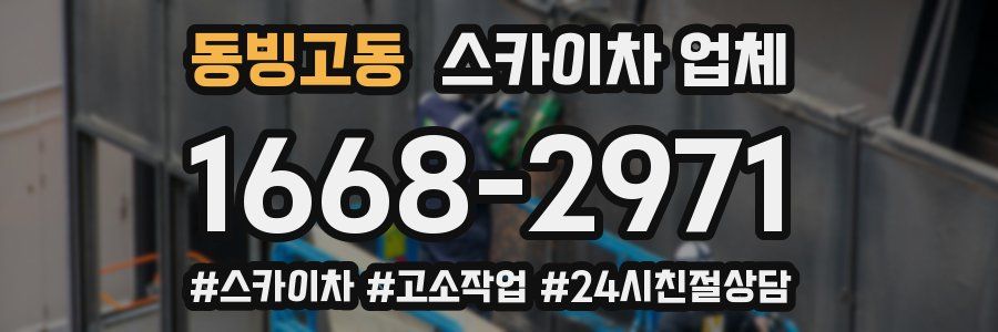 동빙고동 스카이차 업체