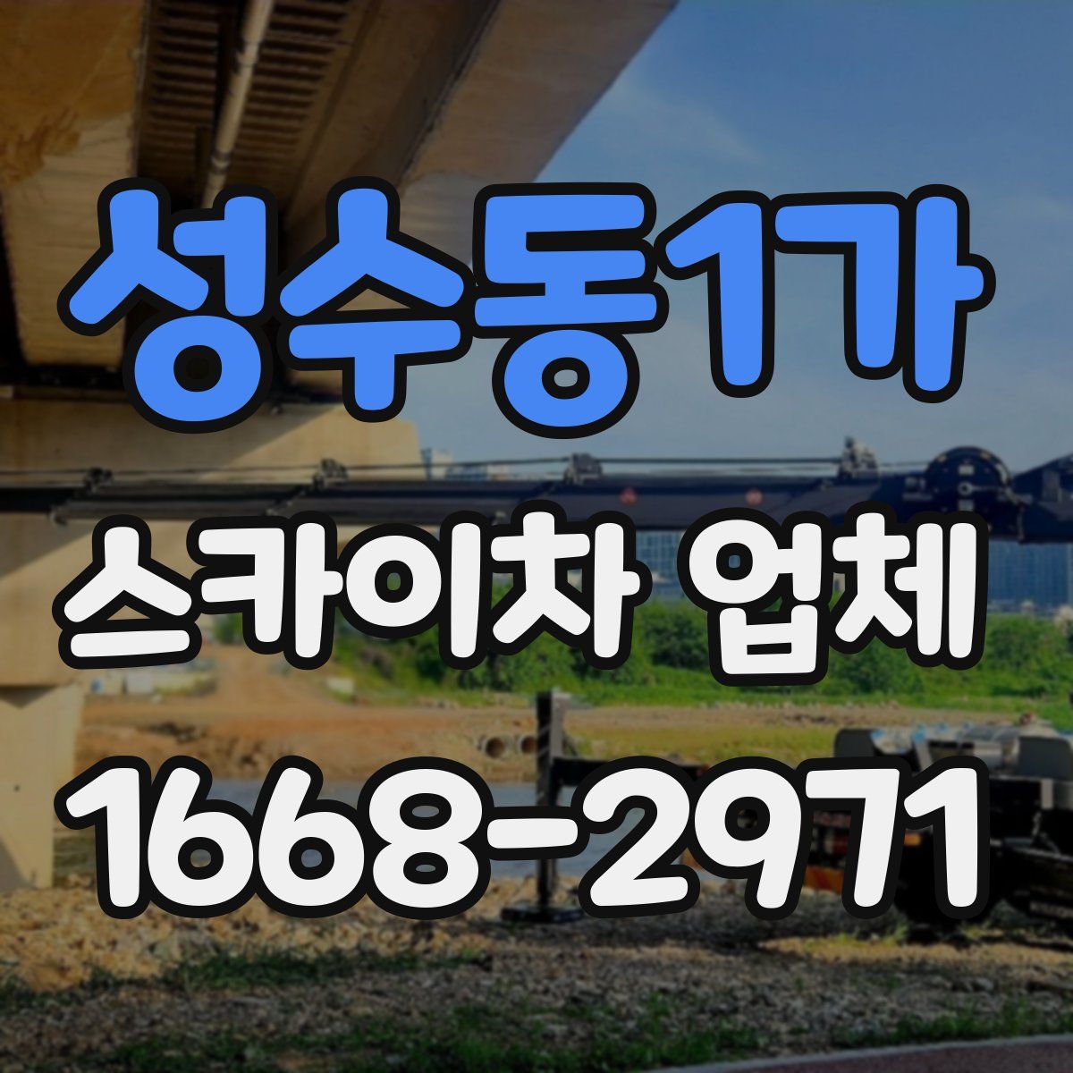 성수동1가 스카이차 업체