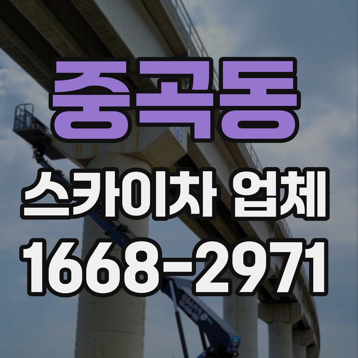 중곡동 스카이차 업체