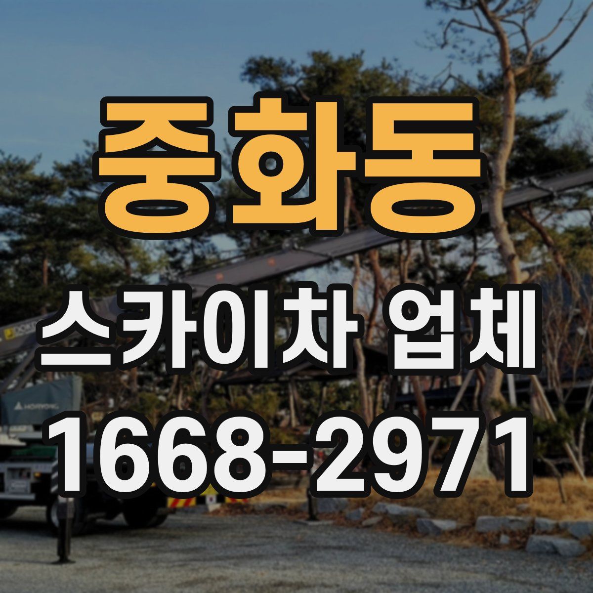 중화동 스카이차 업체