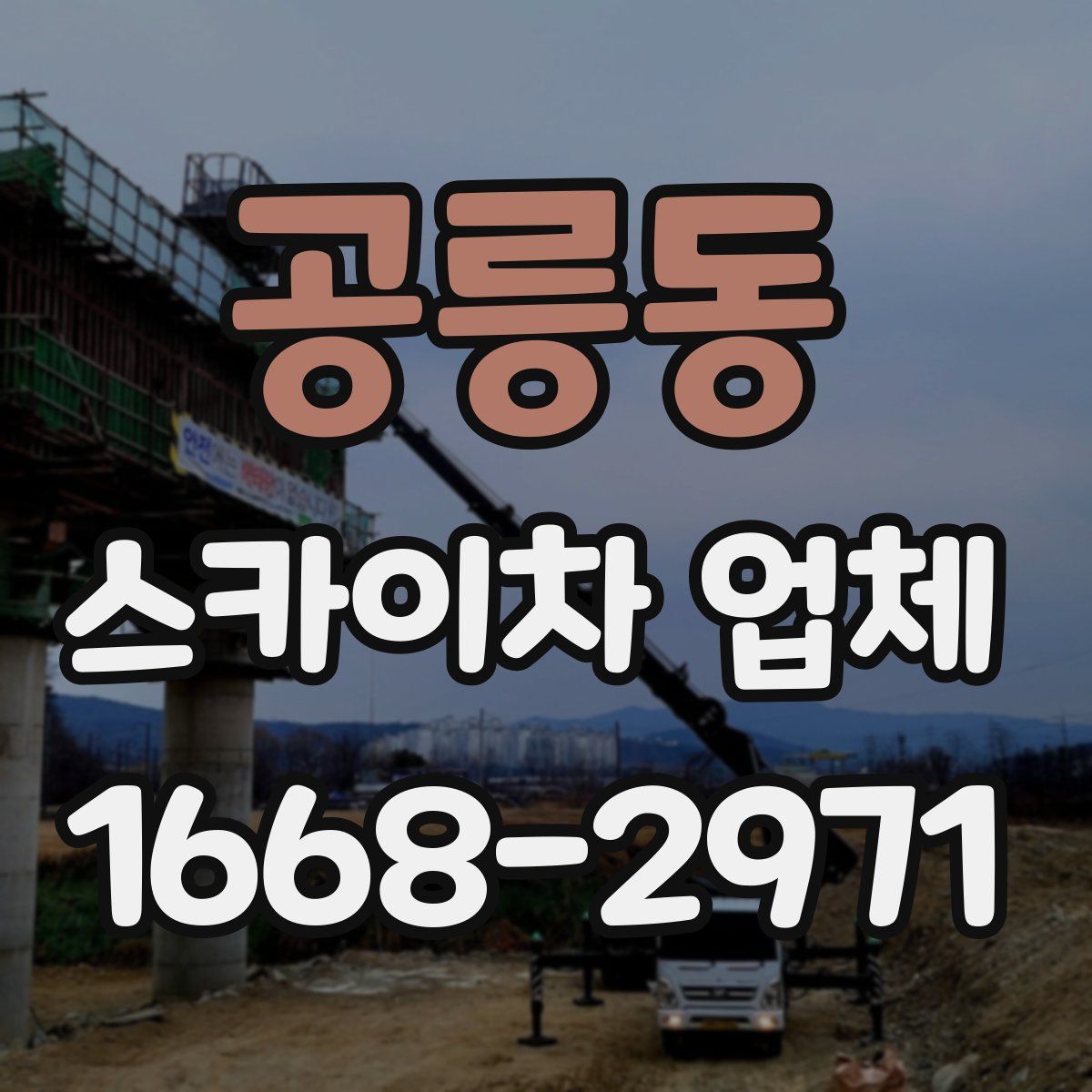 공릉동 스카이차 업체