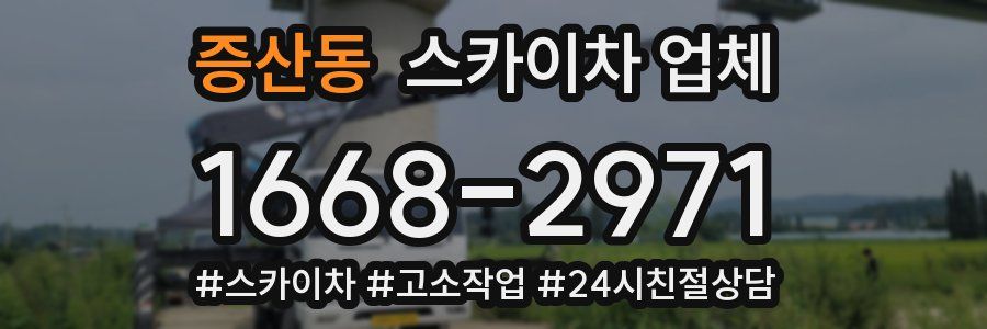 증산동 스카이차 업체