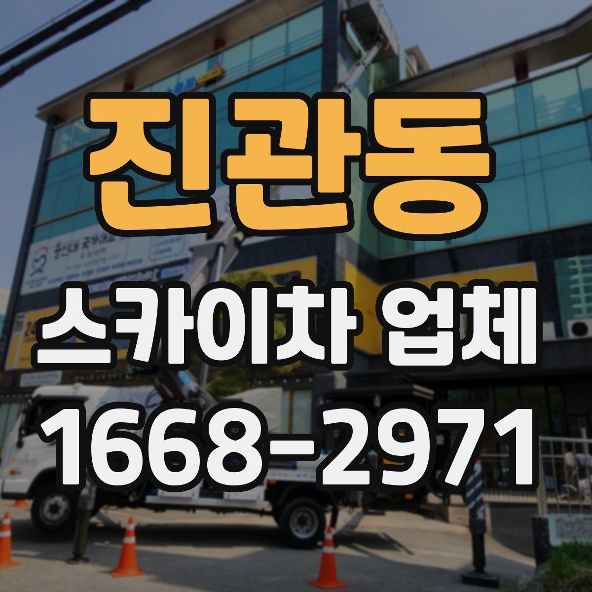 진관동 스카이차 업체