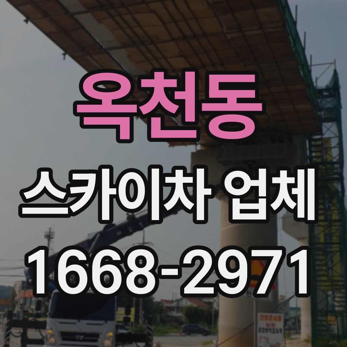 옥천동 스카이차 업체