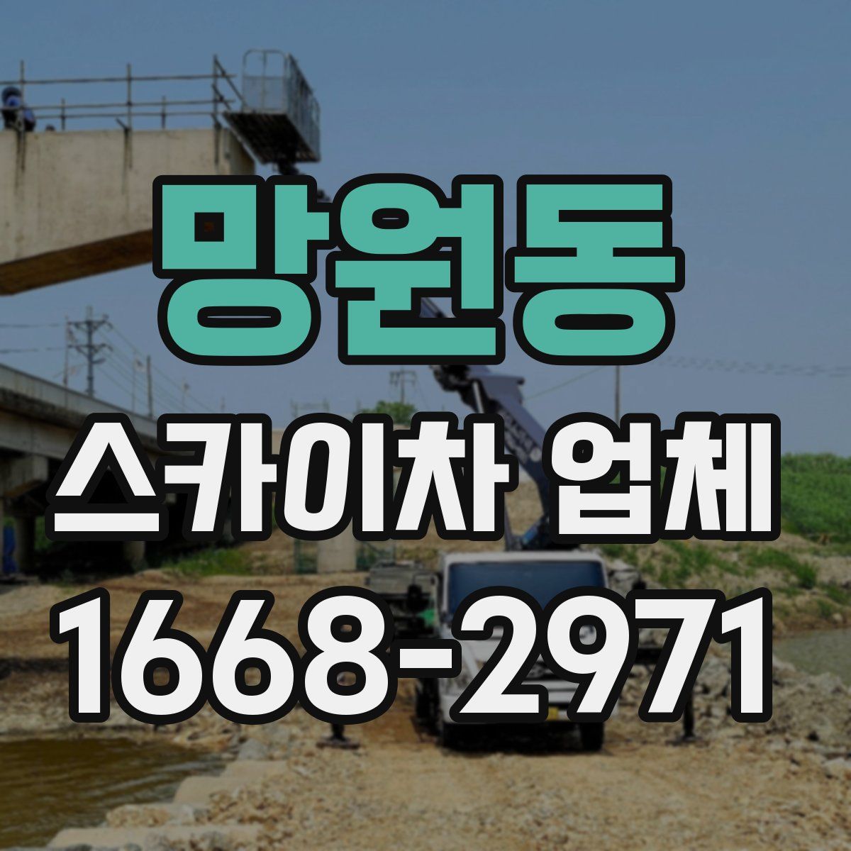 망원동 스카이차 업체