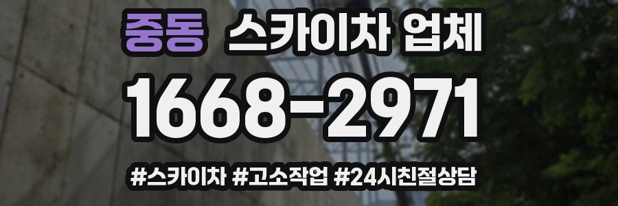 중동 스카이차 업체
