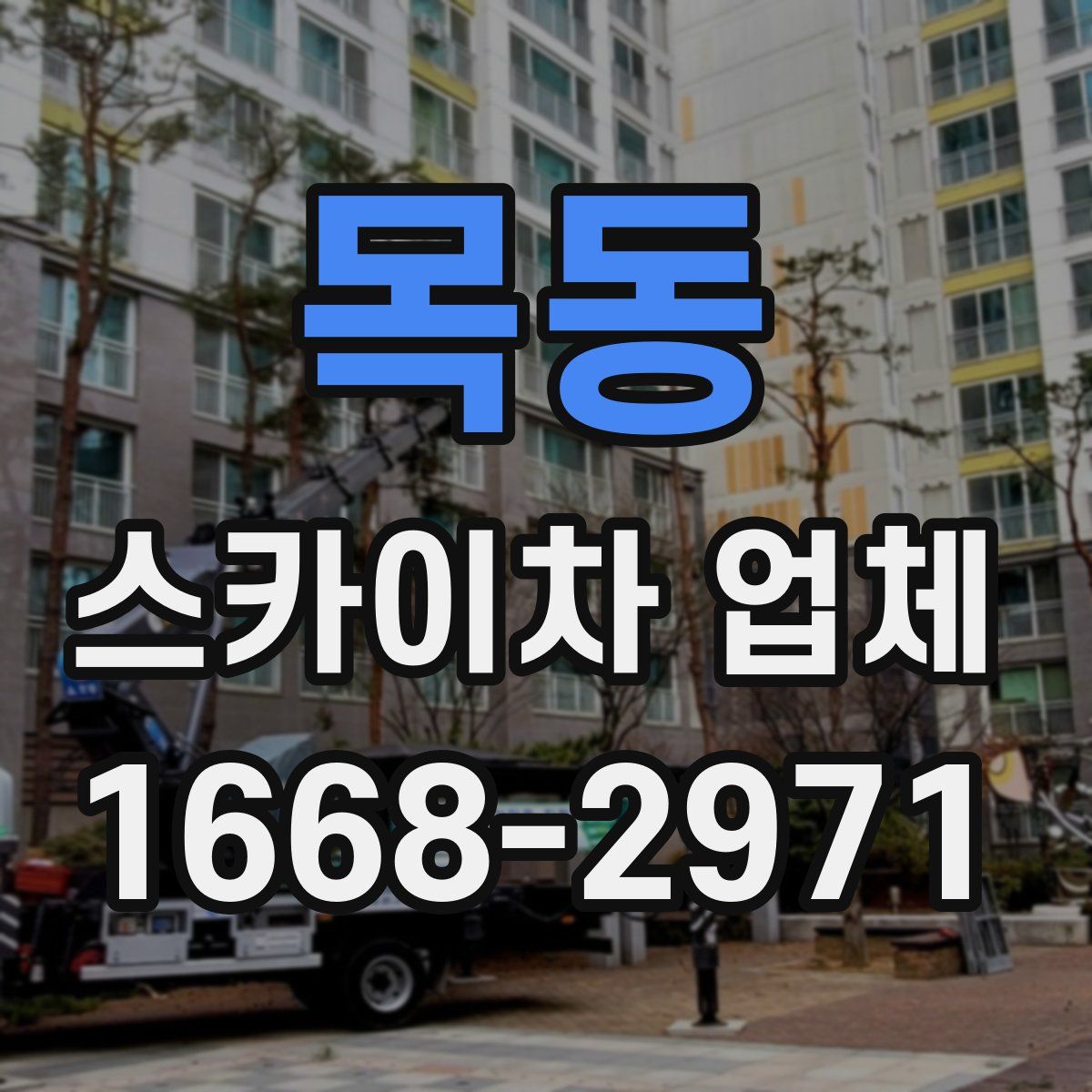 목동 스카이차 업체