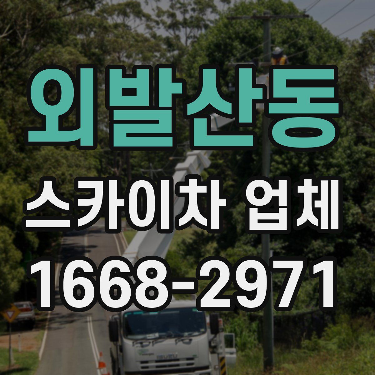 외발산동 스카이차 업체