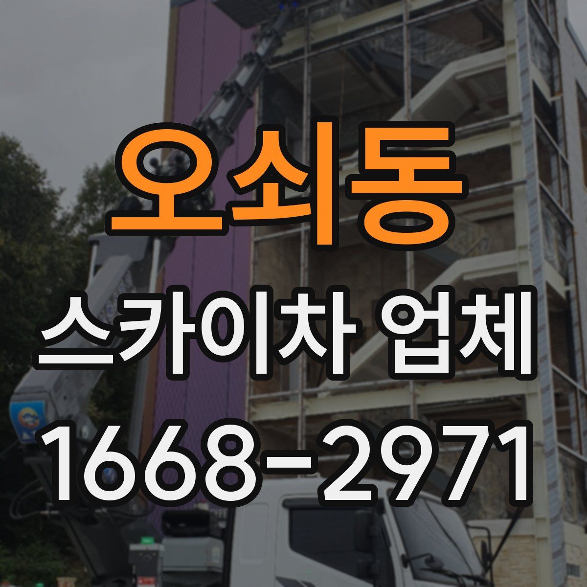 오쇠동 스카이차 업체