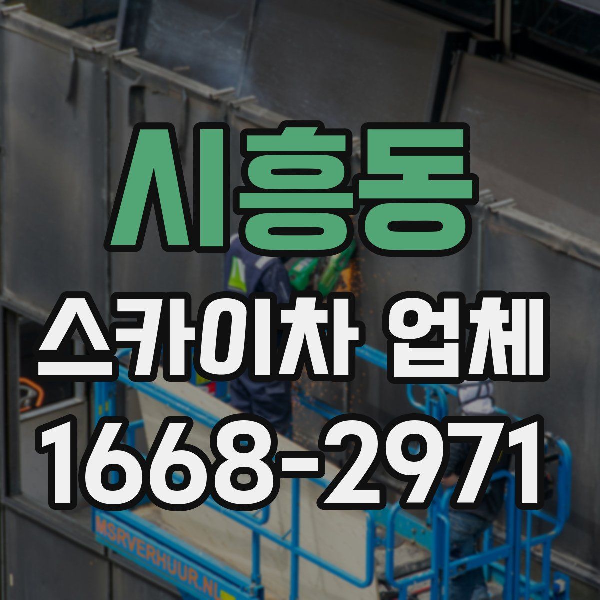 시흥동 스카이차 업체