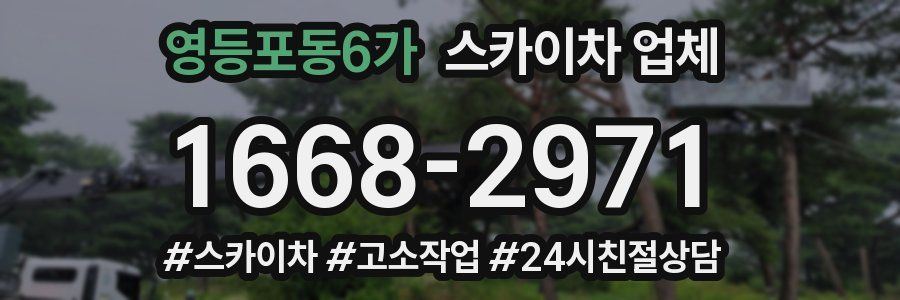 영등포동6가 스카이차 업체