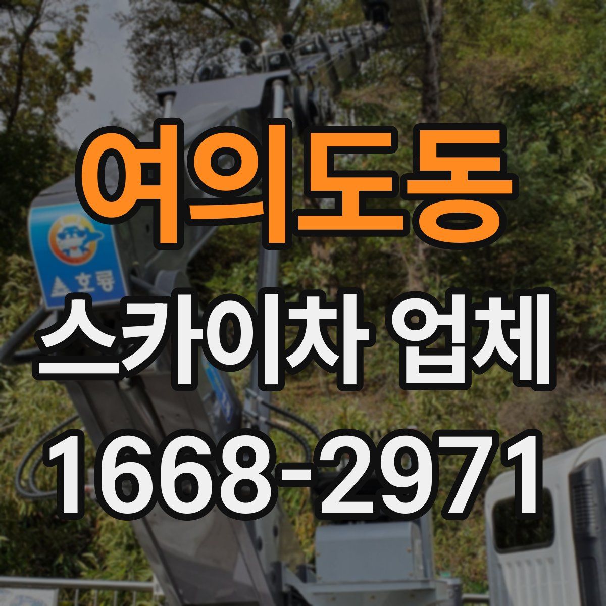 여의도동 스카이차 업체