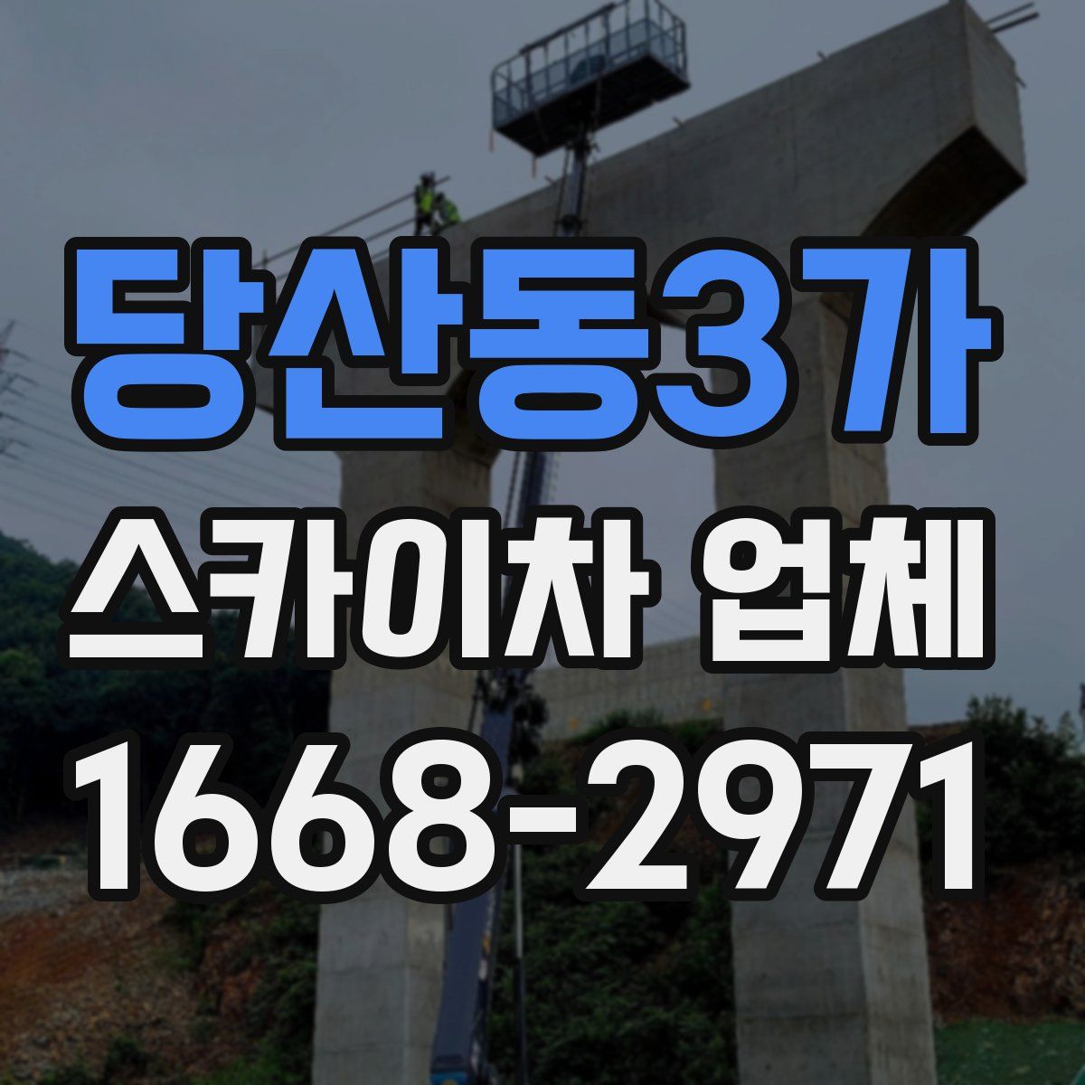당산동3가 스카이차 업체