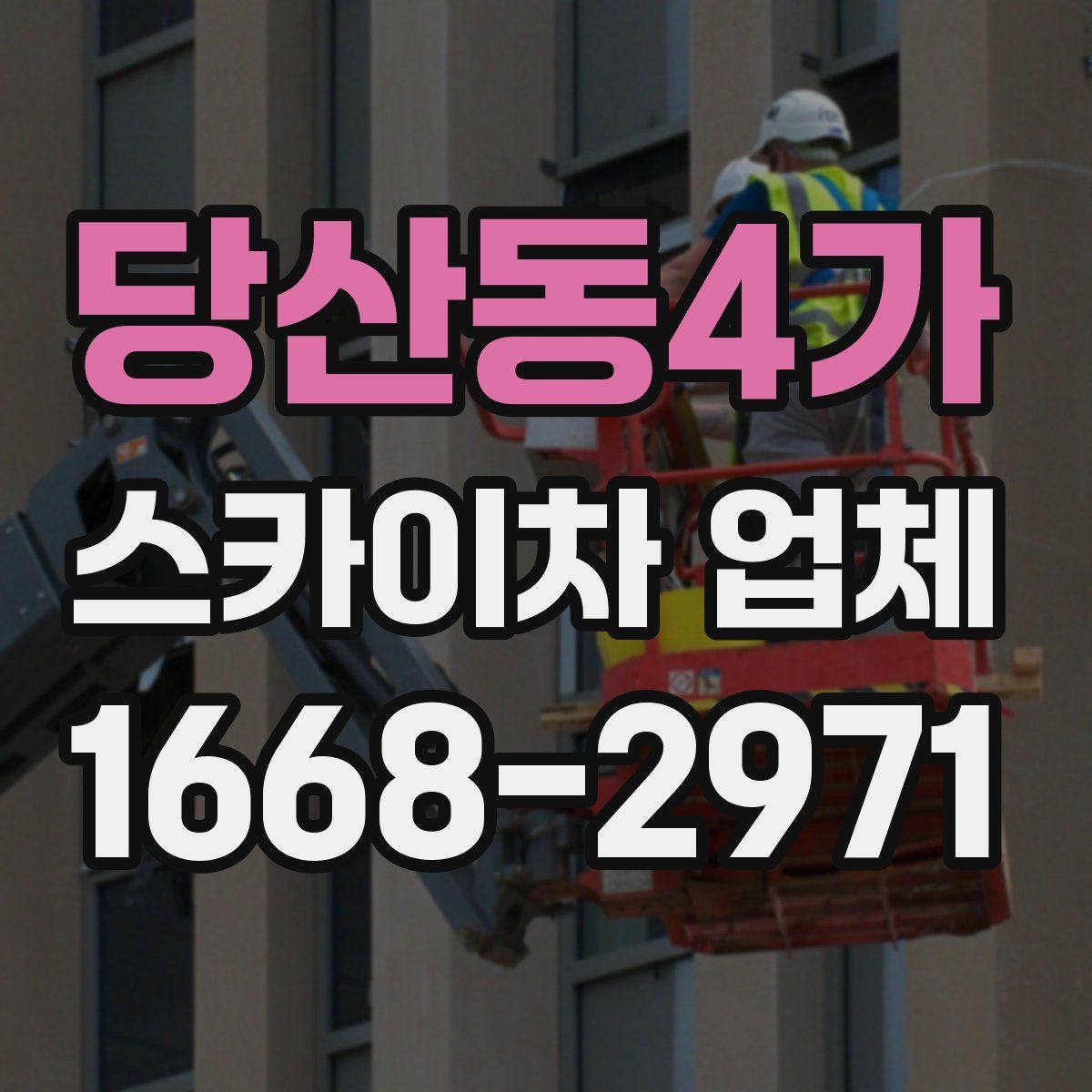 당산동4가 스카이차 업체