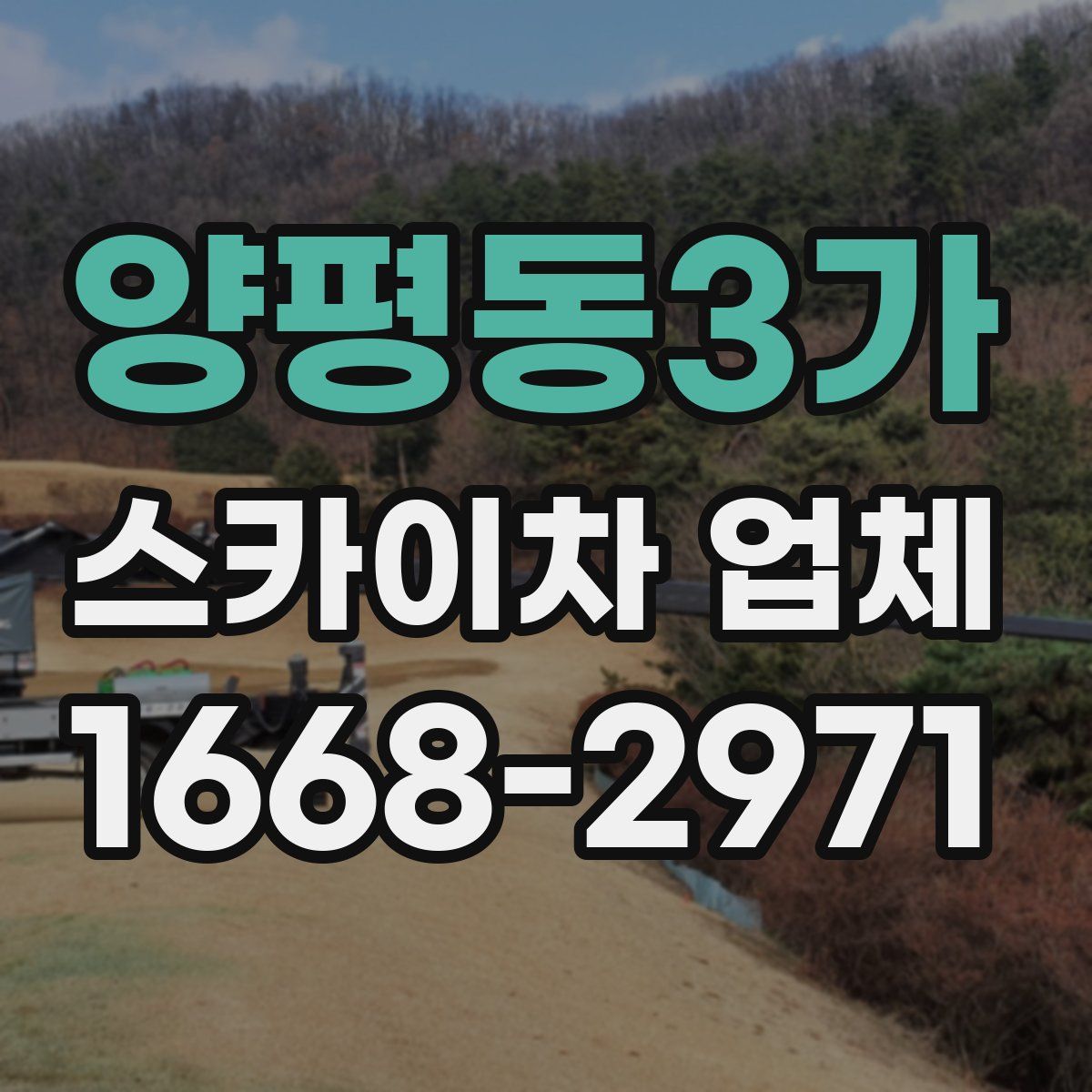양평동3가 스카이차 업체