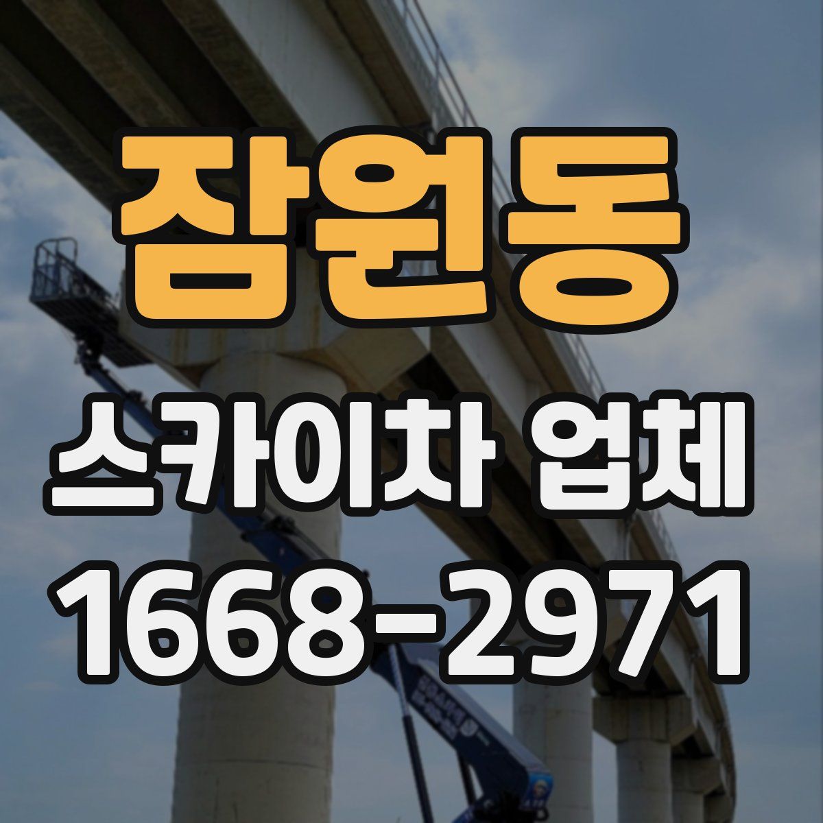 잠원동 스카이차 업체