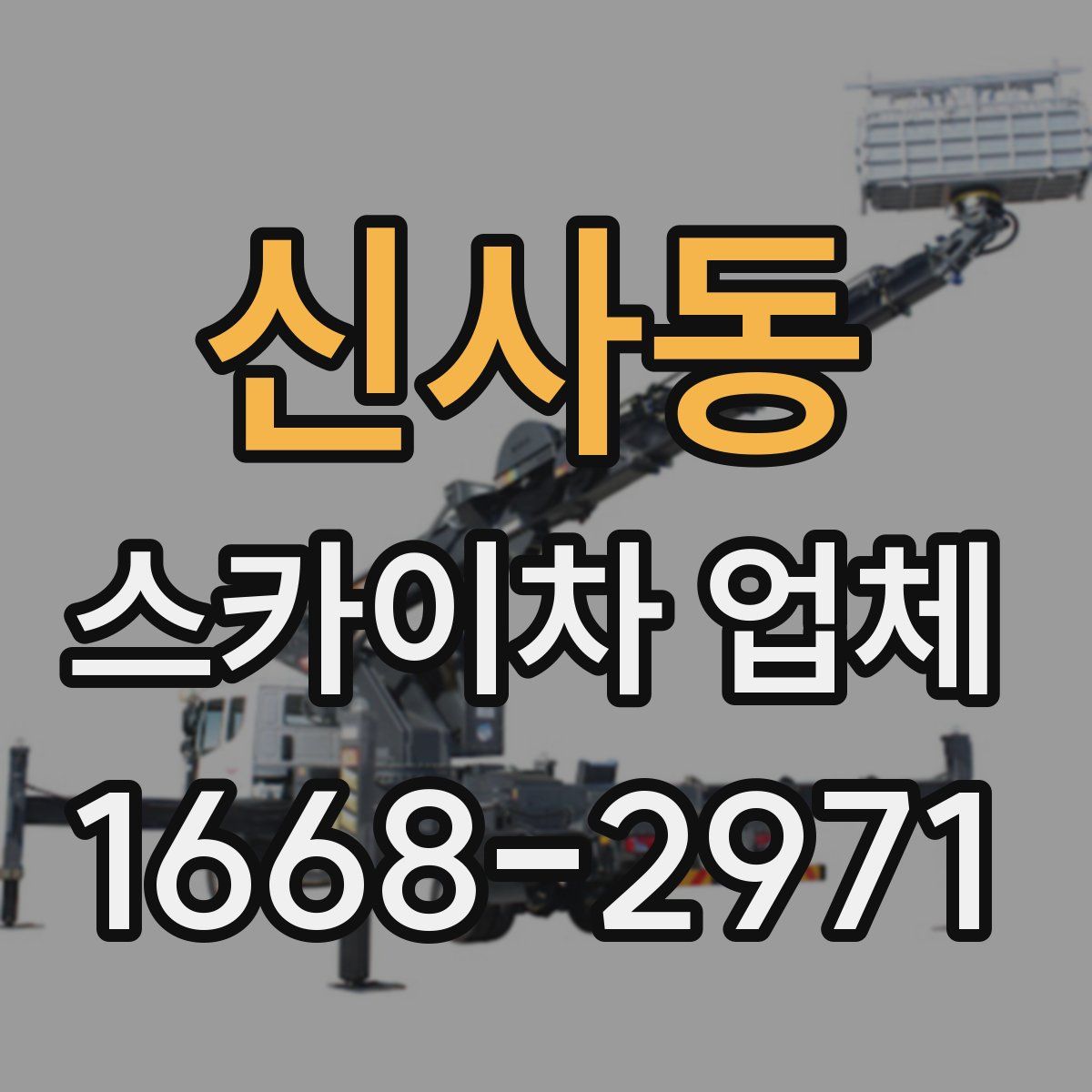 신사동 스카이차 업체