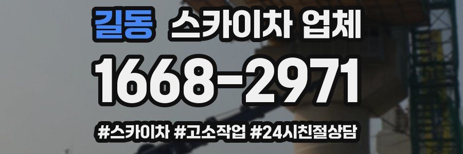 길동 스카이차 업체
