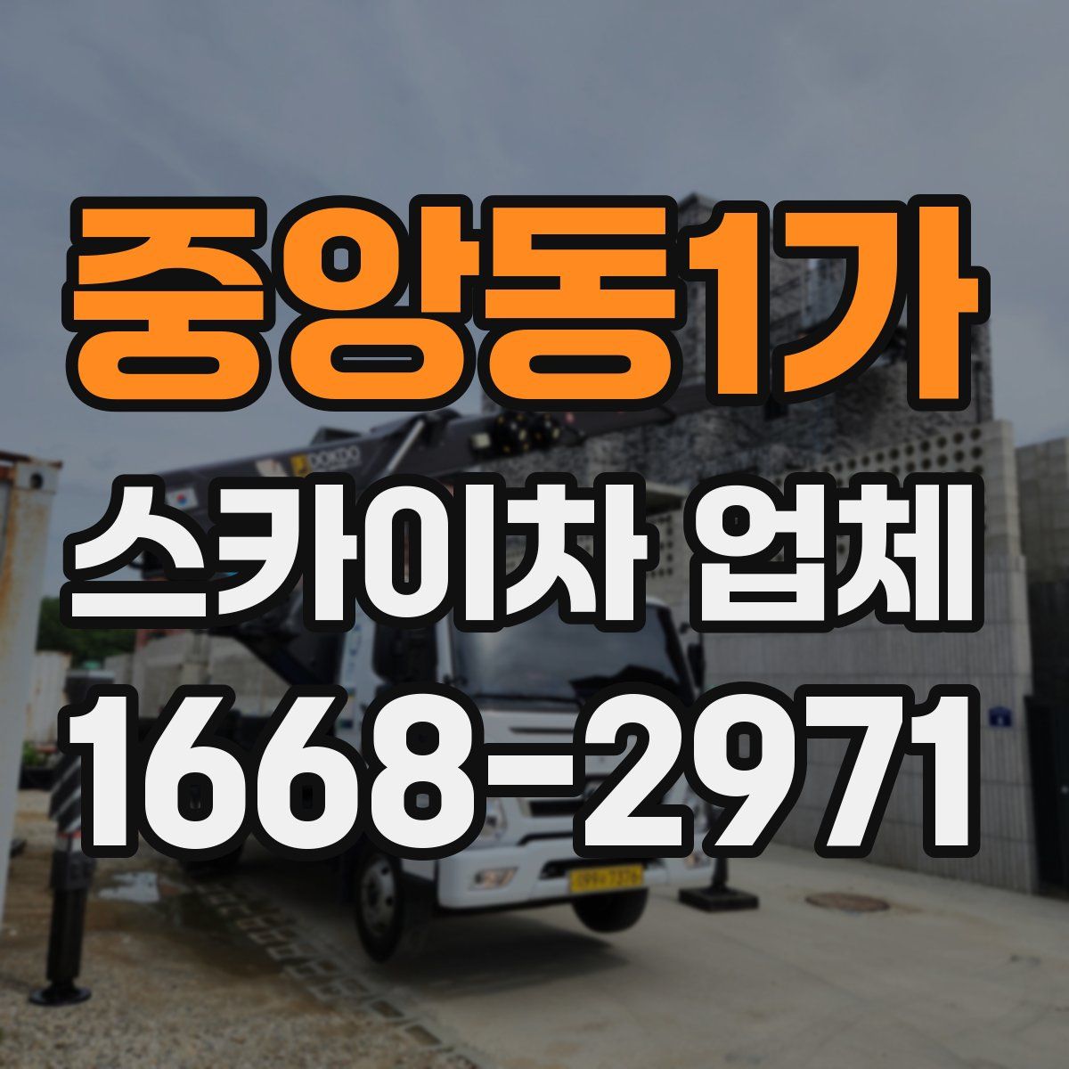중앙동1가 스카이차 업체