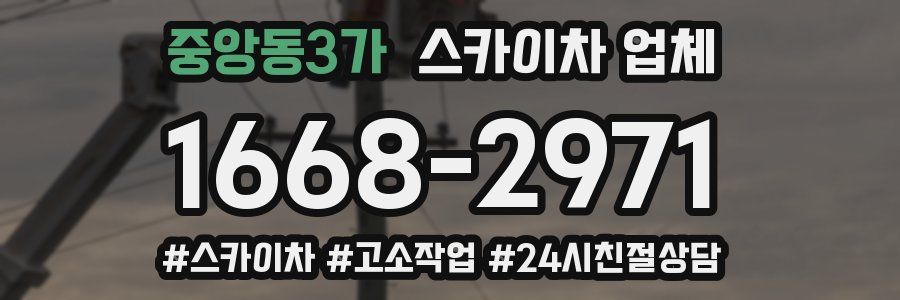 중앙동3가 스카이차 업체
