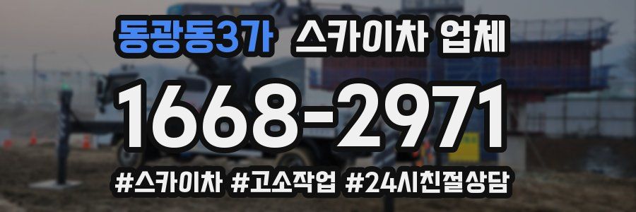 동광동3가 스카이차 업체