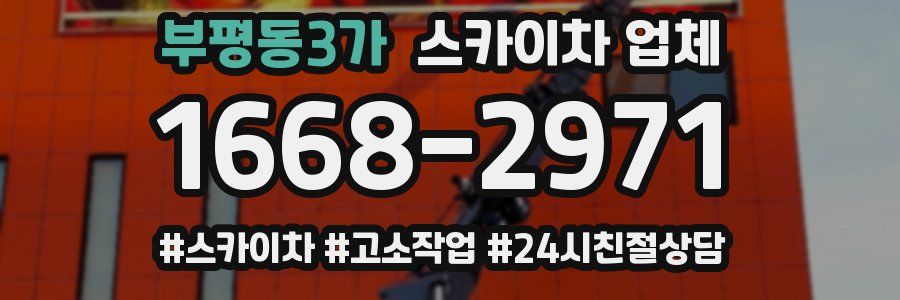 부평동3가 스카이차 업체