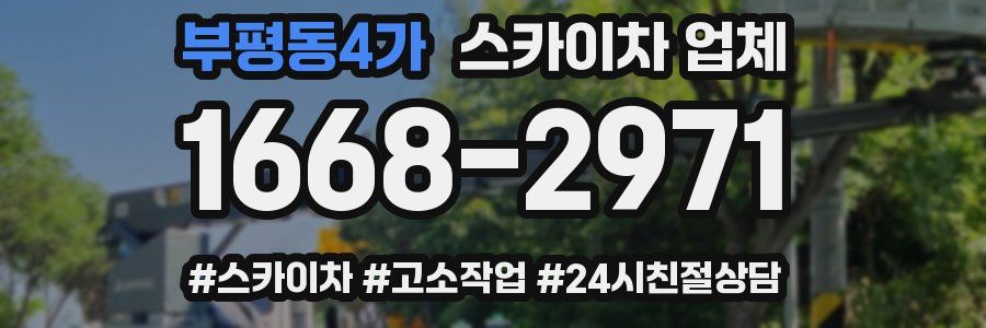 부평동4가 스카이차 업체