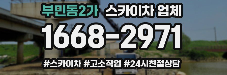 부민동2가 스카이차 업체