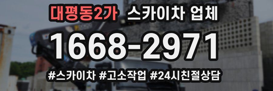 대평동2가 스카이차 업체