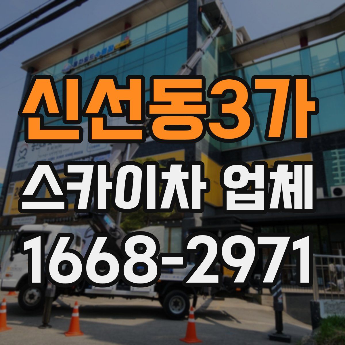 신선동3가 스카이차 업체