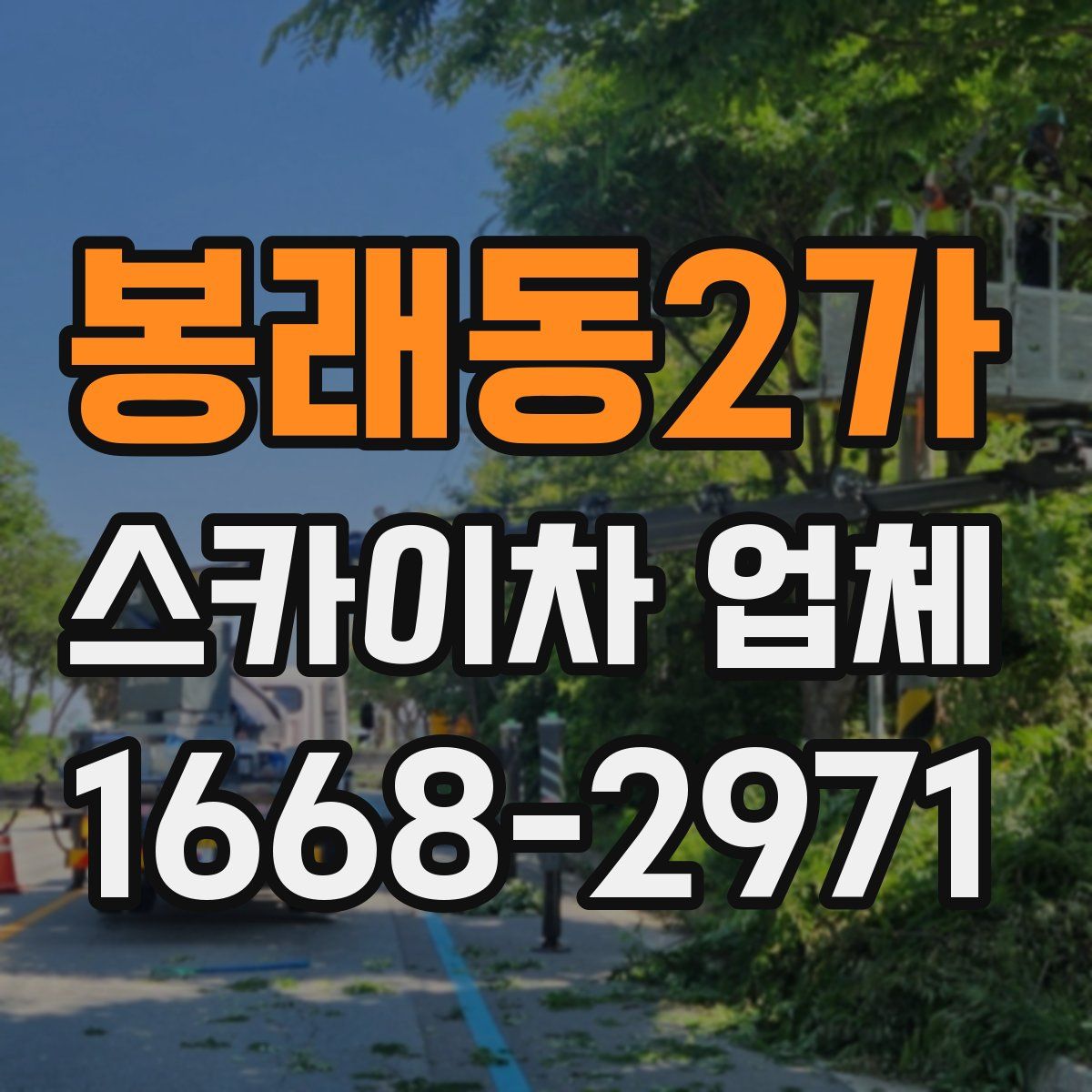 봉래동2가 스카이차 업체