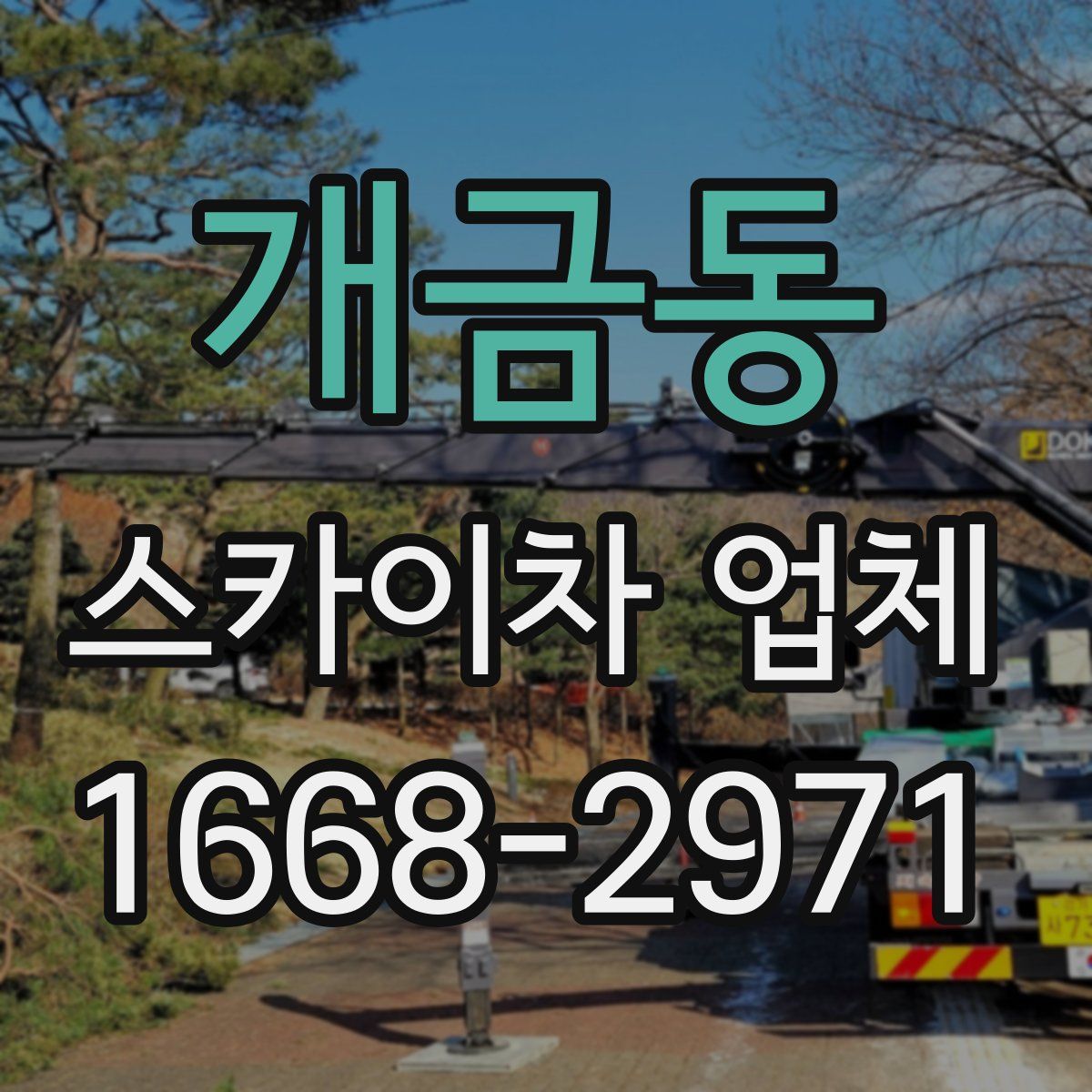 개금동 스카이차 업체