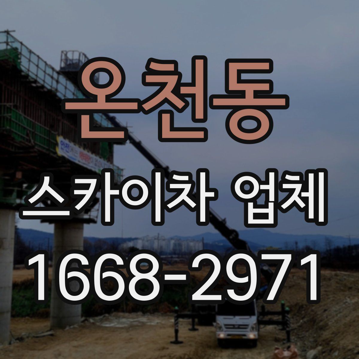 온천동 스카이차 업체