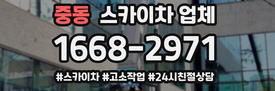 중동 스카이차 업체