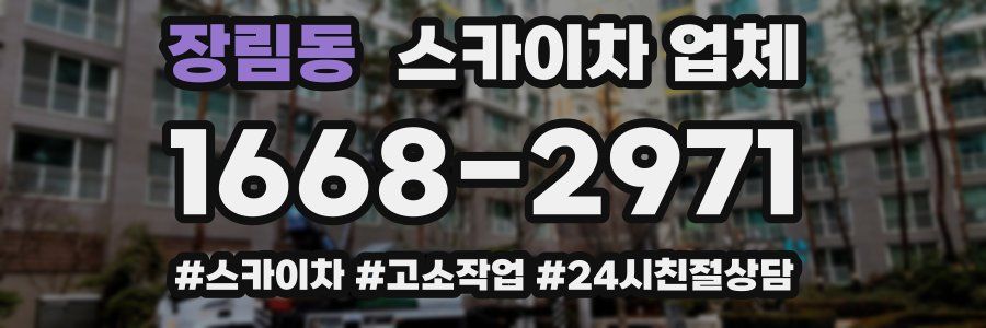 장림동 스카이차 업체