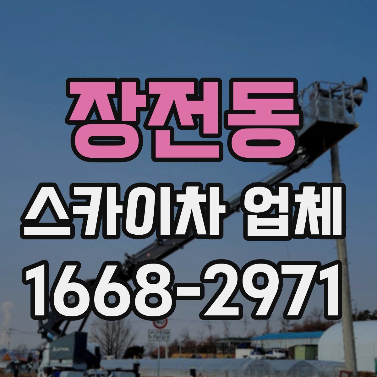 장전동 스카이차 업체